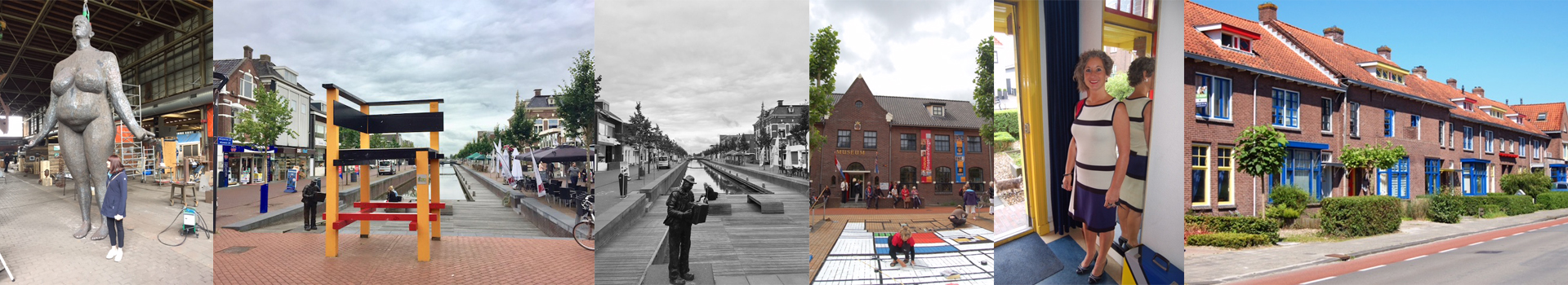 Collage Drachten in stijl